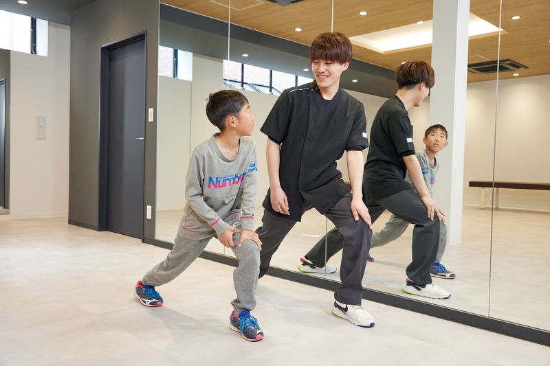 お子様からシニアまで、幅広いスポーツ層に対応